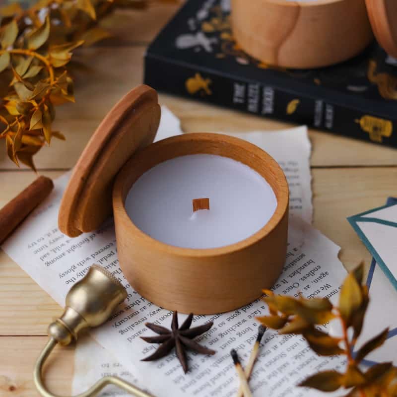 تصویر 4 از شمع ظرف دار لحظه‌ای دلنشین برای خانه